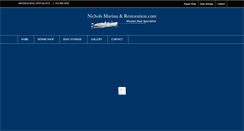 Desktop Screenshot of nicholsmarinaandrestoration.com